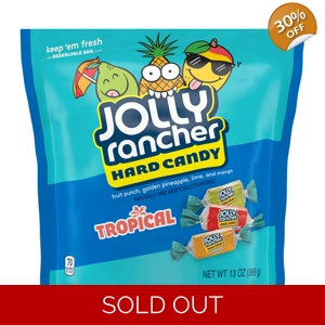 Jolly Rancher Tropical Hard Candy Sweets - 369g Bag